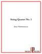 String Quartet No. 1 cover